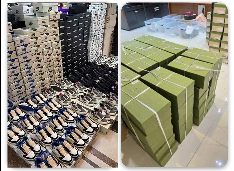 Comparison between our factory and other retailers - Showing advantages like high-end version, original packaging, 80% discount, 10 years in business